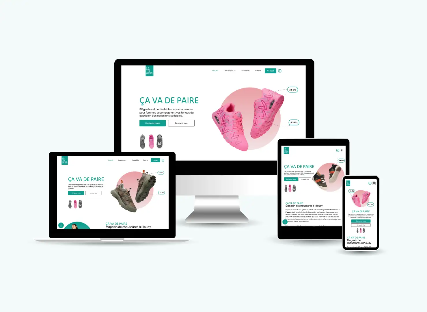 Ca Va De Paire Magasin De Chaussures Plouay Actualites 2